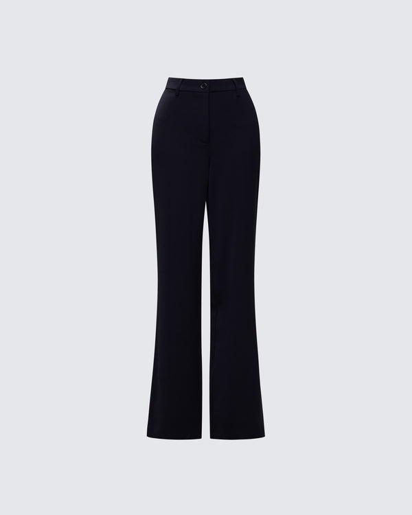 finesse Roberta Black High Rise Pant