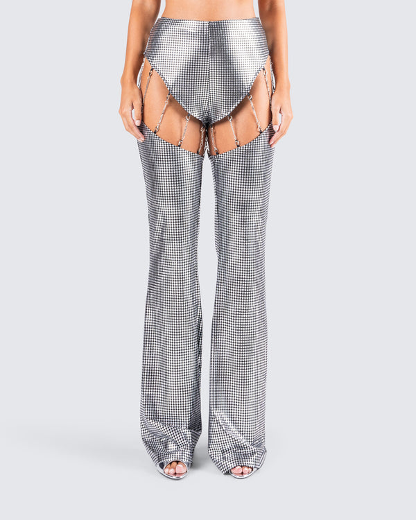 Finesse Sadie Cut Out Pants