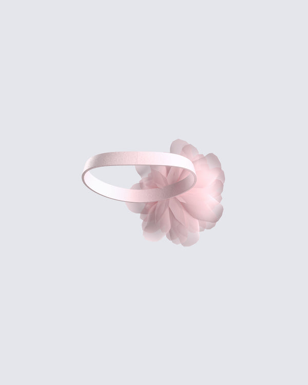 Finesse Sadira Pink Flower Choker