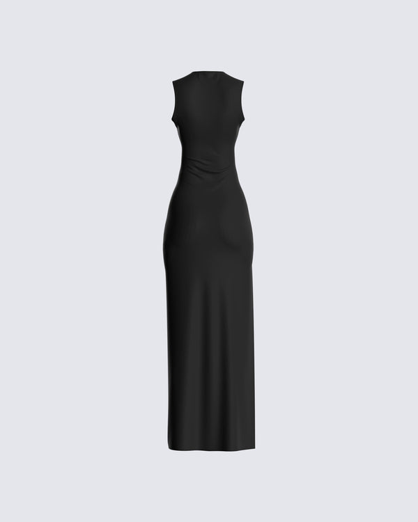 Finesse Simone Black Cut Out Dress