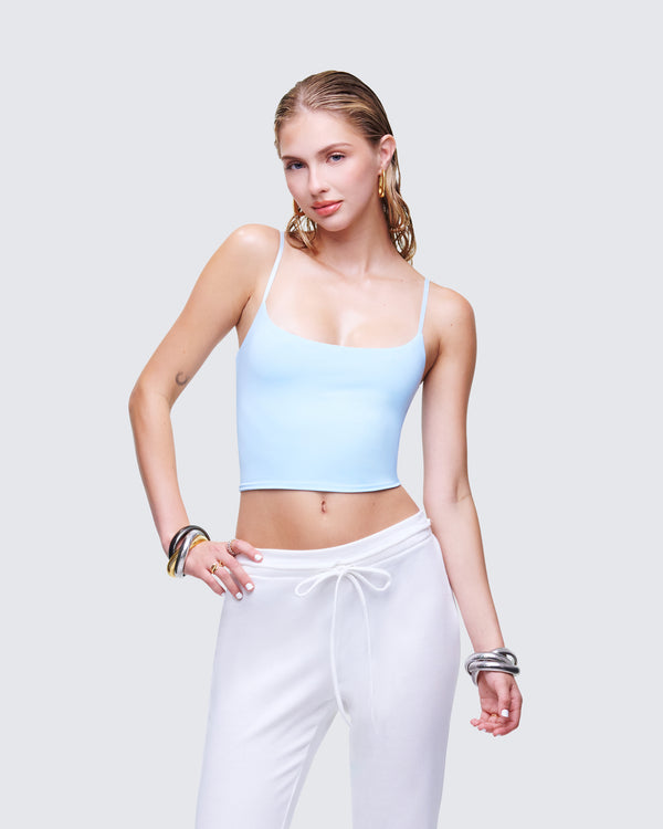 Finesse Soleia Blue Cami Top