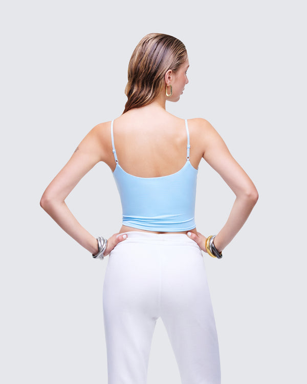 Finesse Soleia Blue Cami Top