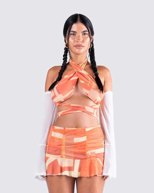 Finesse Sophie Say My Name Top & Gloves