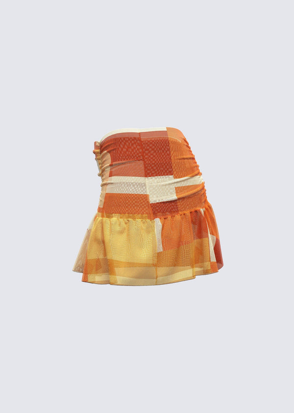 Finesse Sophie Sultry Ruched Skirt