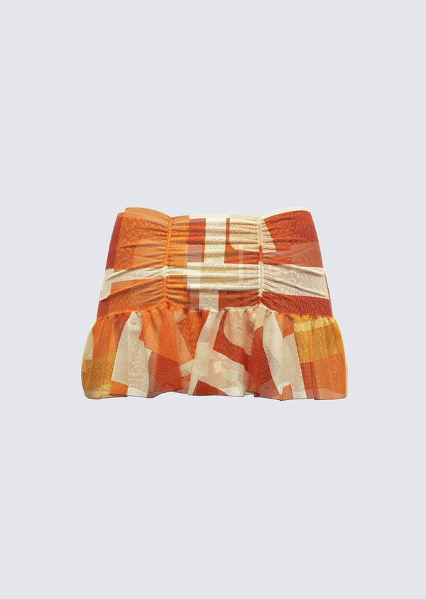 Finesse Sophie Sultry Ruched Skirt