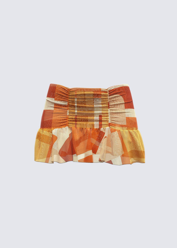 finesse Sophie Sultry Ruched Skirt