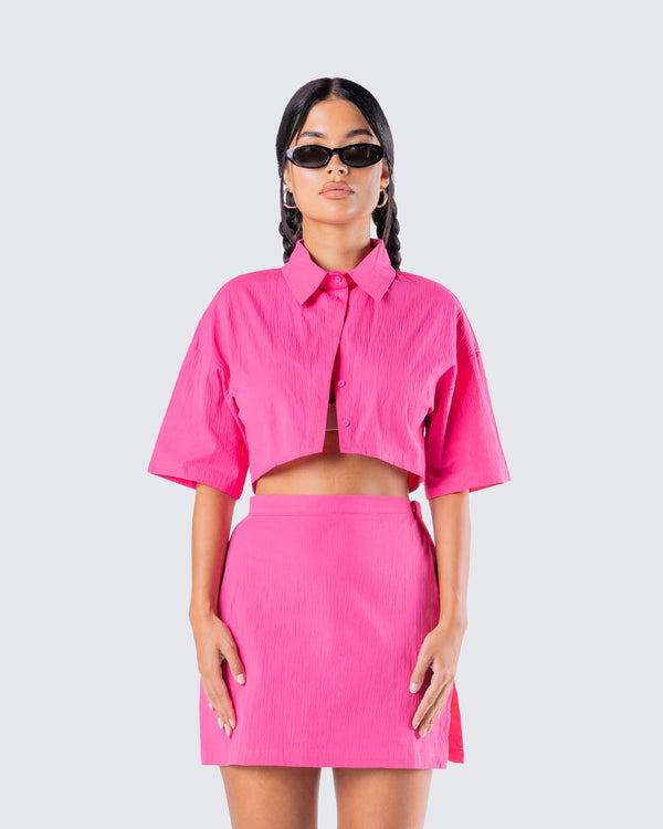 Finesse Staci Short Sleeve Shirt