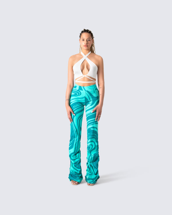 Finesse Sweetie Criss Cross Top