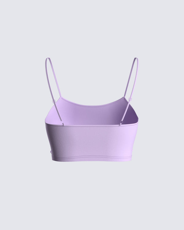 Finesse Sydney Lilac Logo Cami