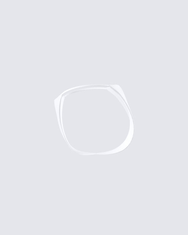 Finesse Twyla White Cheeky Bikini Bottom