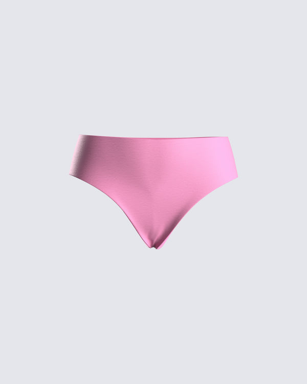 finesse Zeal Pink Booty Short