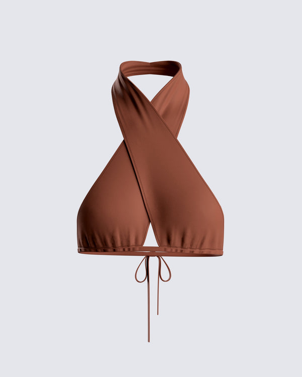 finesse Zeke Criss Cross Top