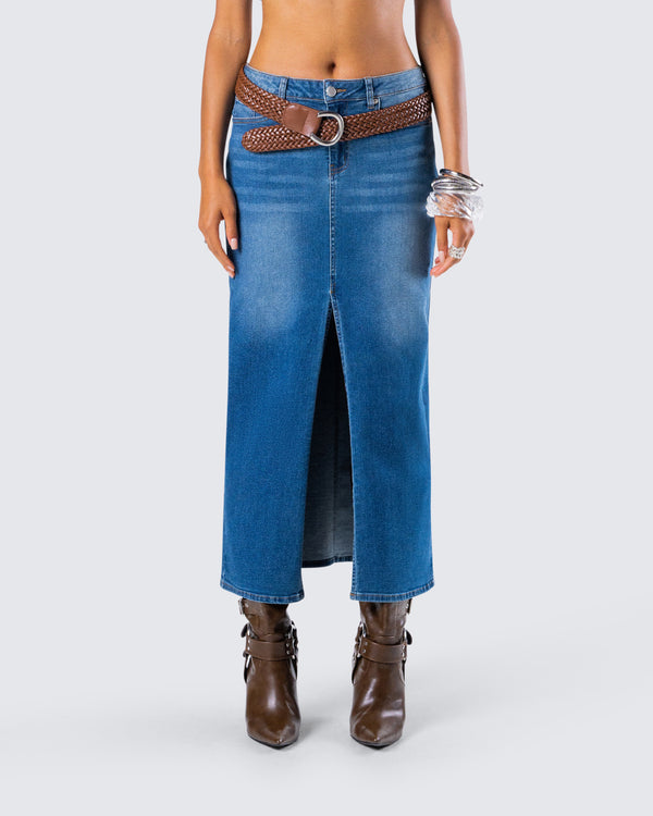 Finesse Zoella Tan Braided Belt