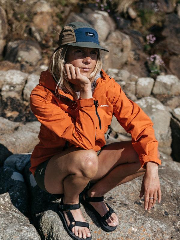 Finisterre Apex 5-Panel Cap Olive/Sugar Kelp/Deep Blue