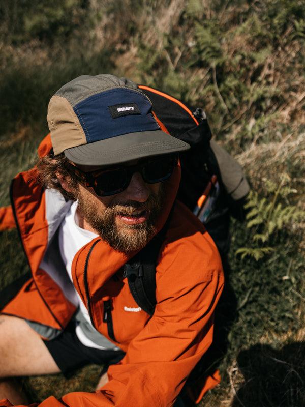 finisterre Apex 5-Panel Cap Olive/Sugar Kelp/Deep Blue