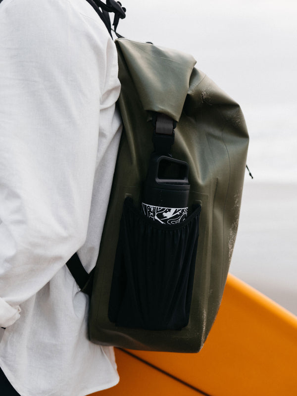 Finisterre Drift 30L Waterproof Roll Top Backpack Olive