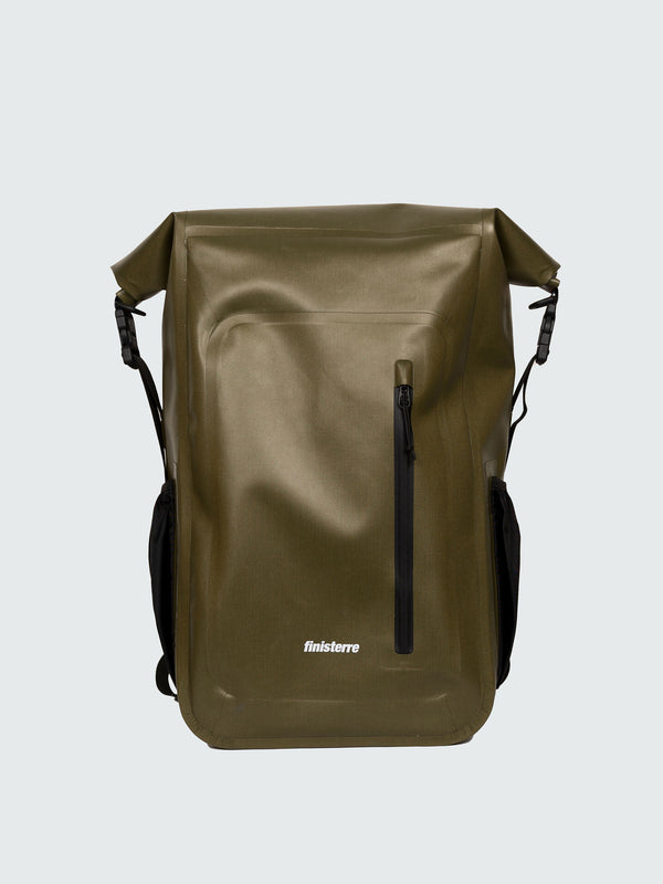 Finisterre Drift 30L Waterproof Roll Top Backpack Olive