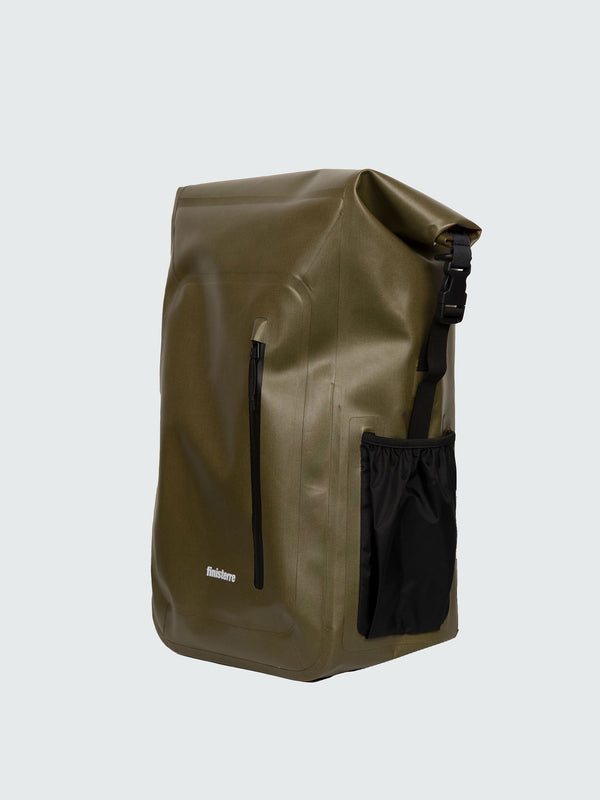 Finisterre Drift 30L Waterproof Roll Top Backpack Olive