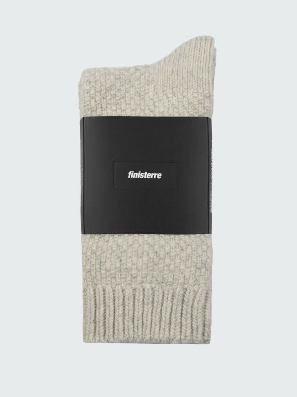 Finisterre Barents Wool Sock Ecru