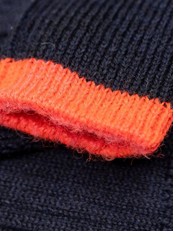 Finisterre Bosun Sock Navy/Bright Flame