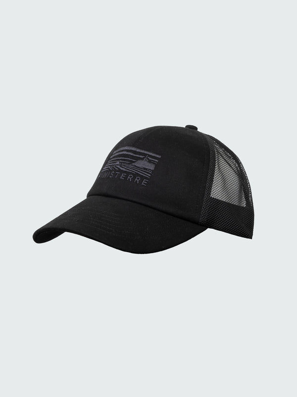finisterre Cape Low-Pro Trucker Cap Black