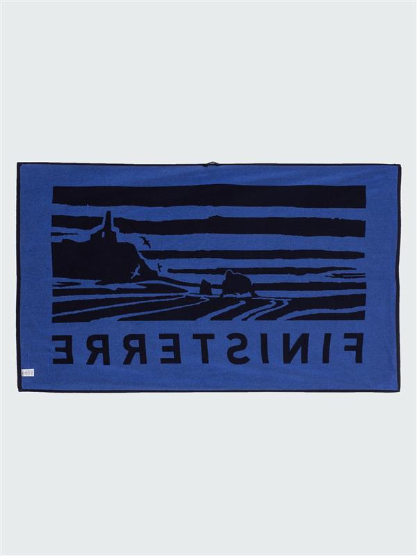 Finisterre Cape Towel Navy/Lake