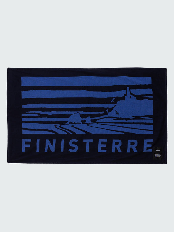 finisterre Cape Towel Navy/Lake