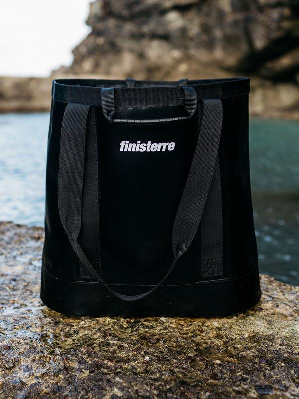 finisterre Drift 35L Waterproof Tote Bag Black