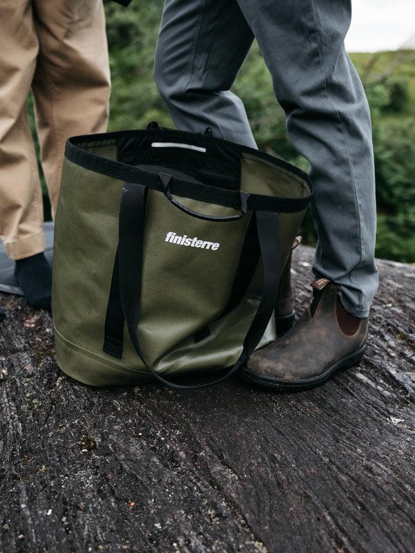 finisterre Drift 35L Waterproof Tote Bag Olive