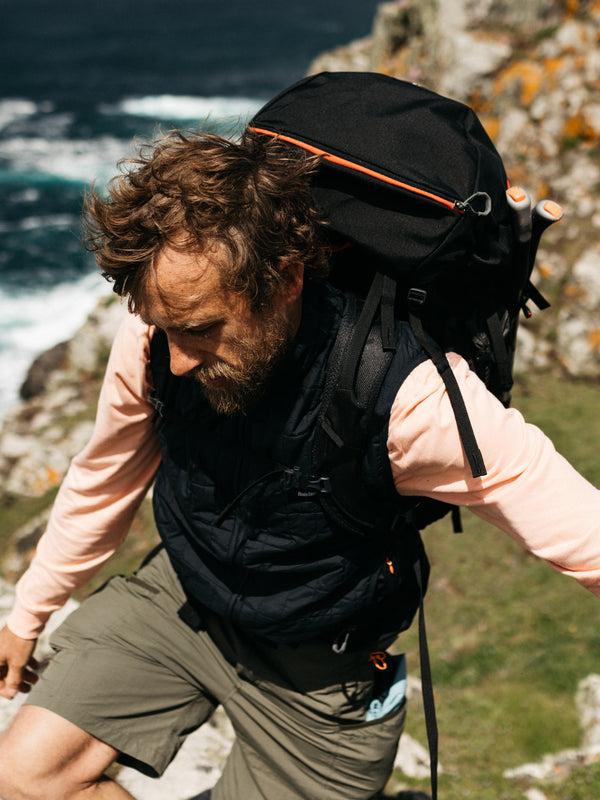 Finisterre Finisterre + Gregory Men's Stout 55 Backpack Black