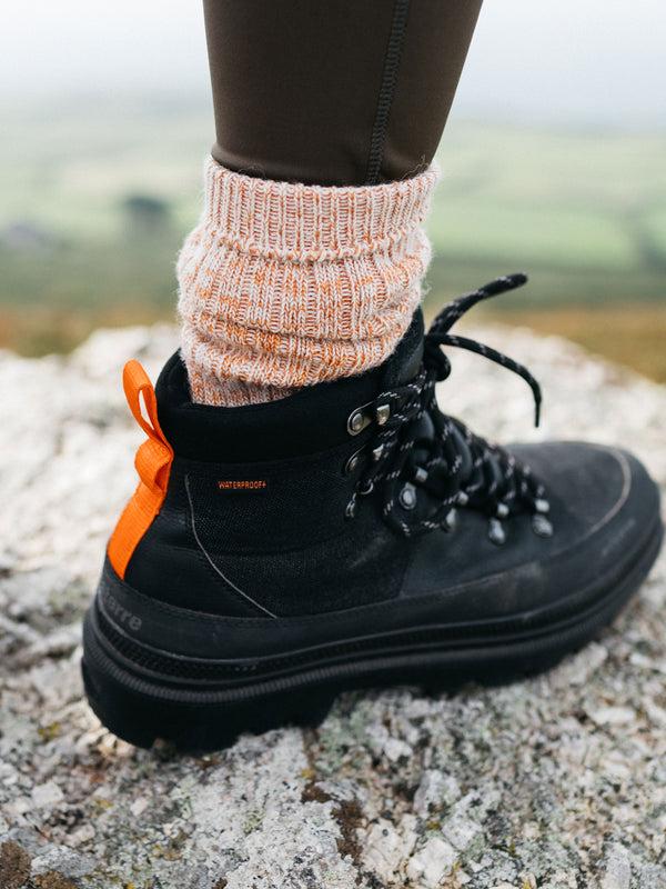 finisterre Kelson Sock Dark Flame Marl