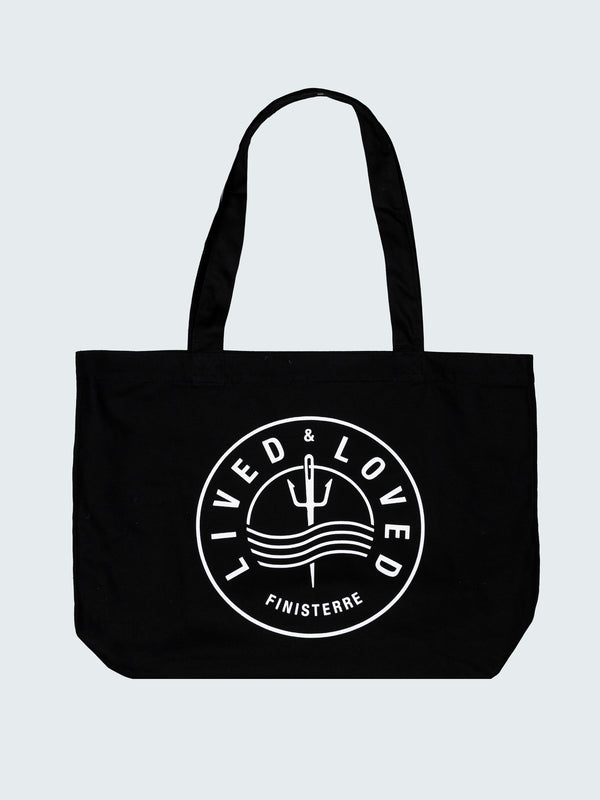 finisterre Lived and Loved Tote Bag Black