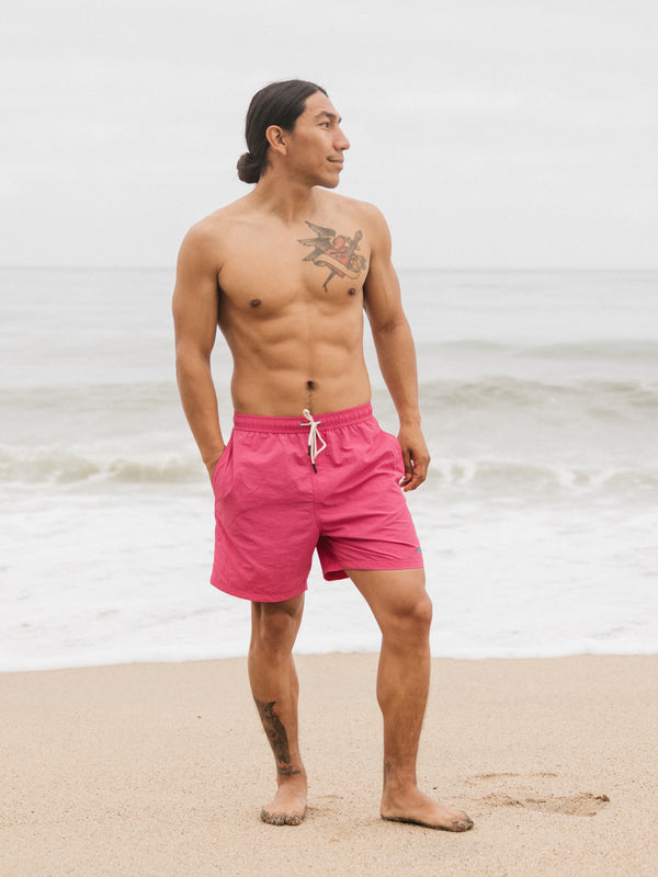 Finisterre Men's Atlas Swim Short Radical Pink