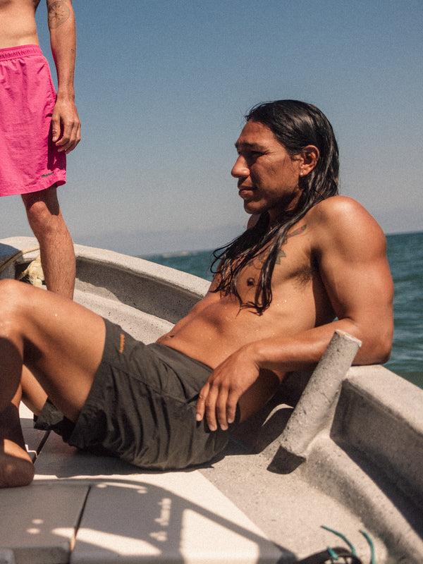 finisterre Men's Atlas Swim Short Raven