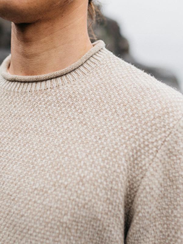 Finisterre Men's Barents Jumper Oatmeal