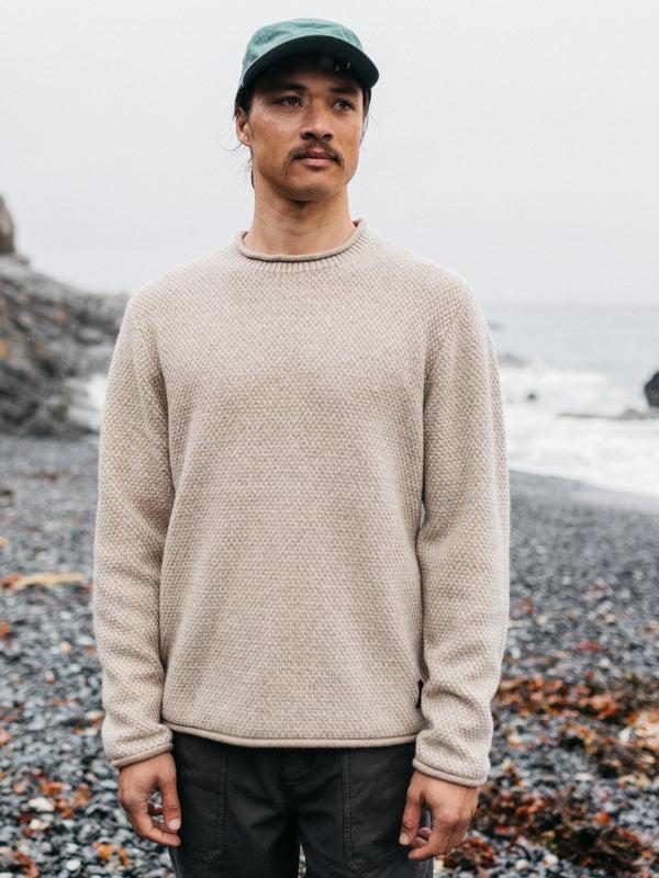 finisterre Men's Barents Jumper Oatmeal