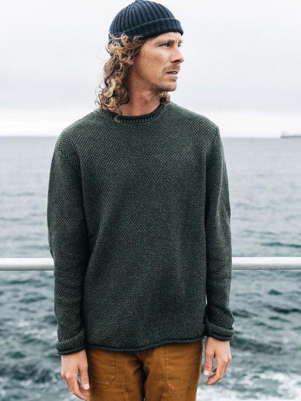 Finisterre Men's Barents Jumper Olive