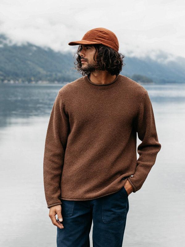 finisterre Men's Barents Jumper Pecan