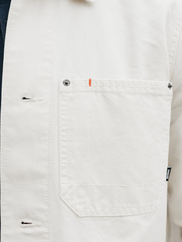 Finisterre Men's Basset Chore Jacket Ecru