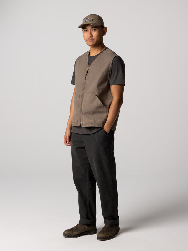 Finisterre Men's Basset Gilet Woodsmoke