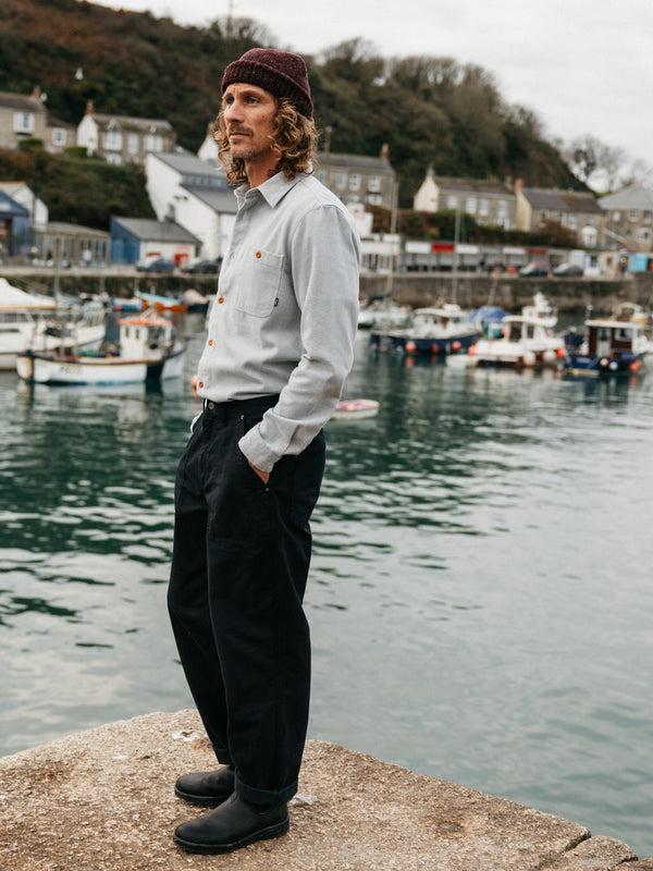 finisterre Men's Basset Utility Trouser Black