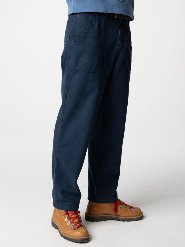 finisterre Men's Basset Utility Trouser Navy