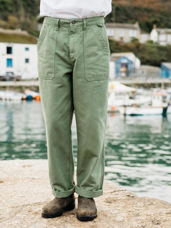 Finisterre Men's Basset Utility Trouser Wild Sage