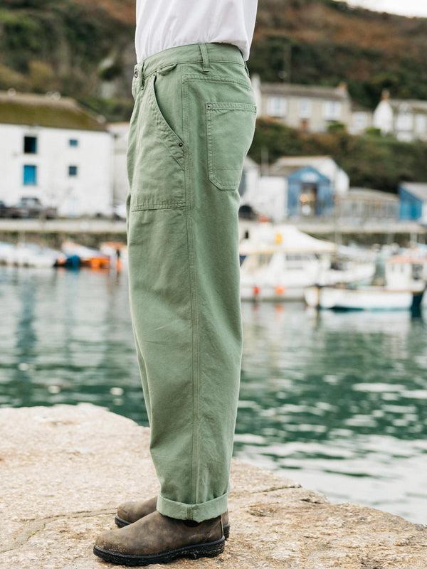 Finisterre Men's Basset Utility Trouser Wild Sage