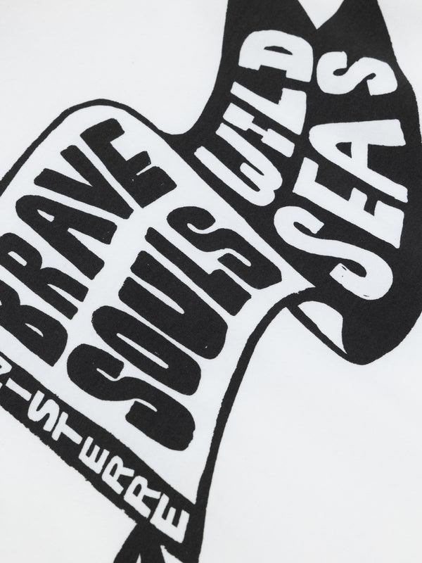 Finisterre Men's Brave Flag T-Shirt White