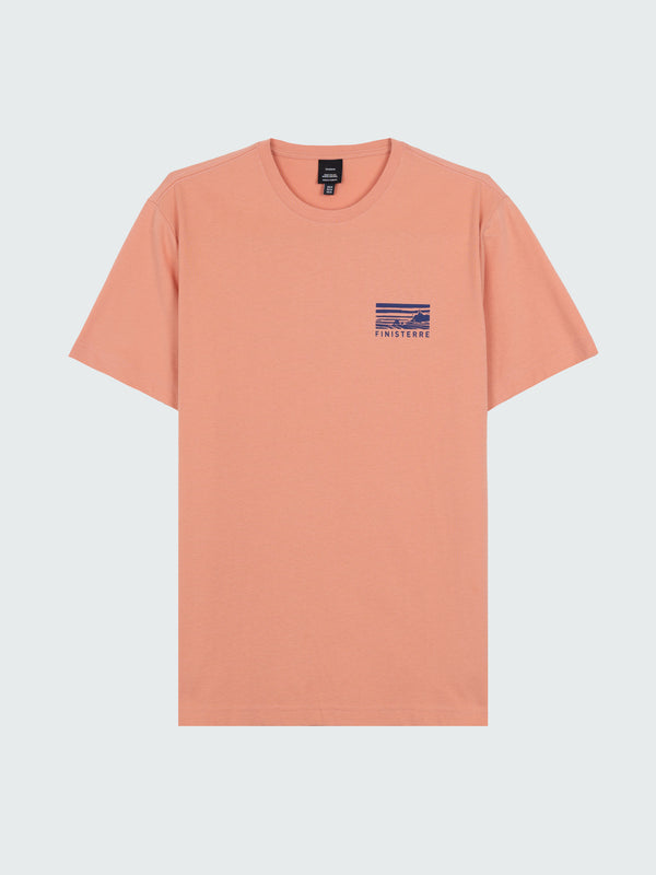 finisterre Men's Cape T-Shirt Canyon Pink