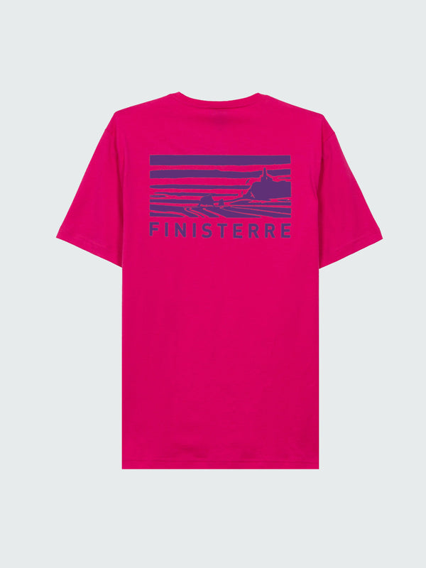 finisterre Men's Cape T-Shirt Radical Pink