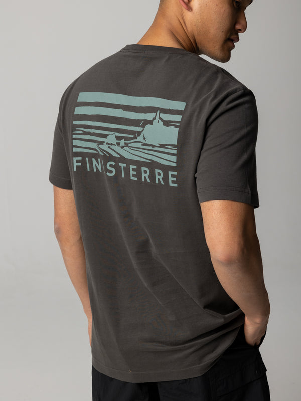 Finisterre Men's Cape T-Shirt Raven