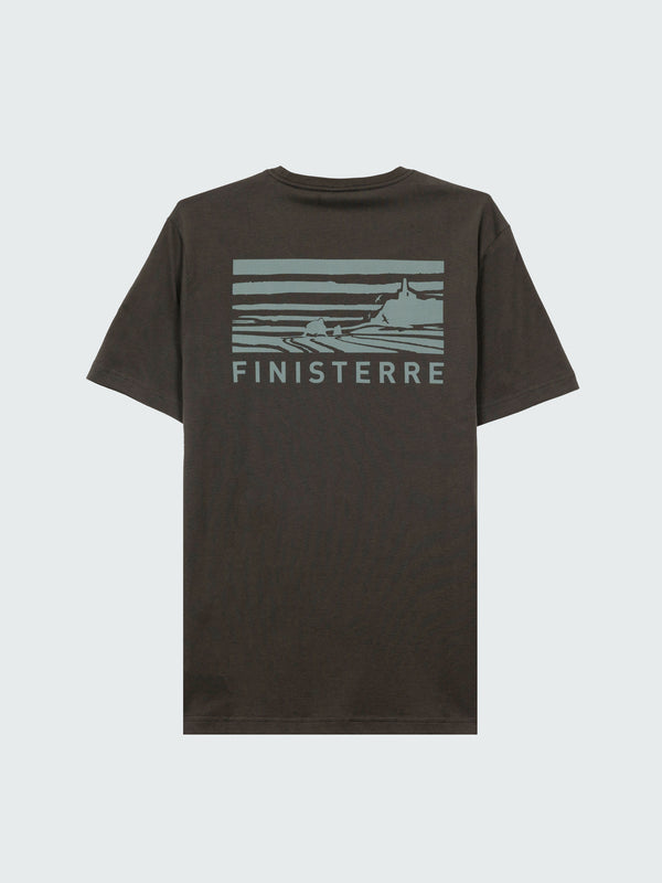 finisterre Men's Cape T-Shirt Raven