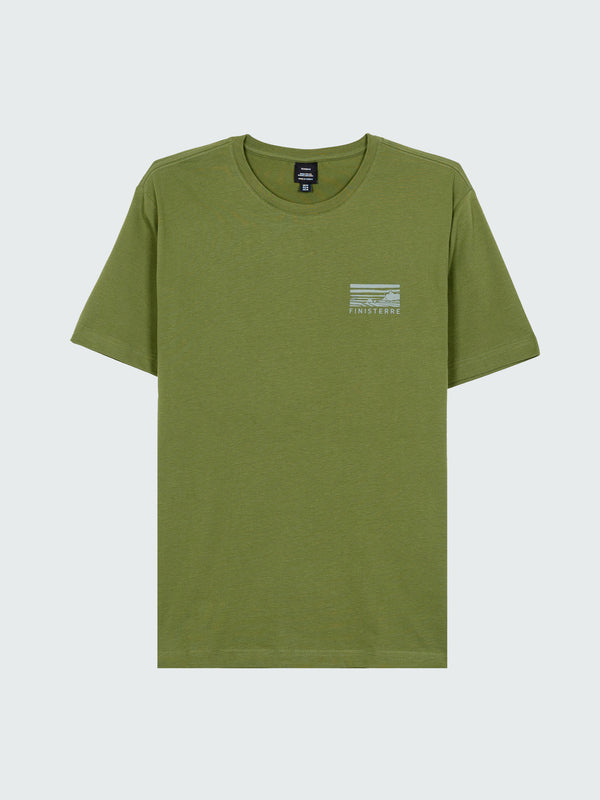 finisterre Men's Cape T-Shirt Seagrass
